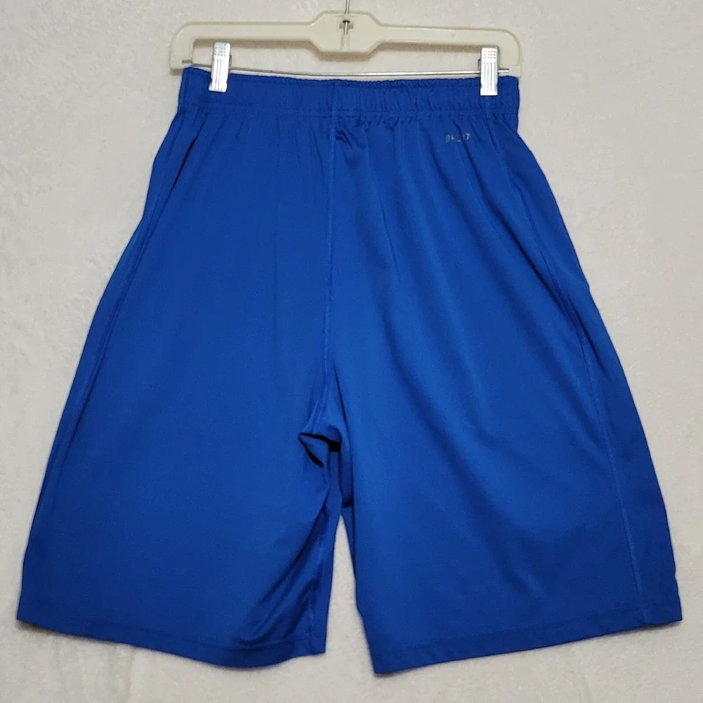Nike Mens Shorts M Medium Blue Outdoors Athletic Lightweight Gym